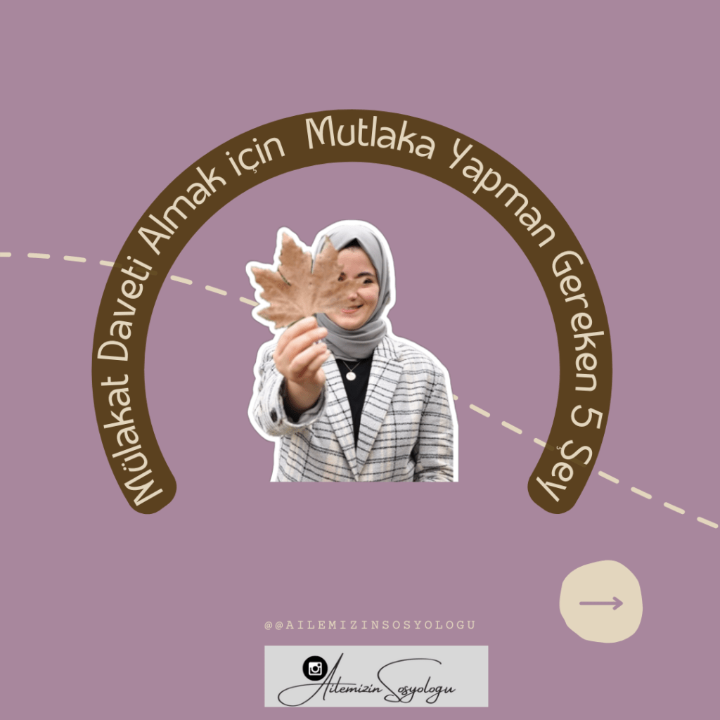 Mülakat Daveti Almak için Mutlaka Yapman Gereken 5&nbsp;Şey